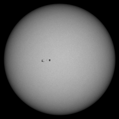 Image of Sun's photosphere