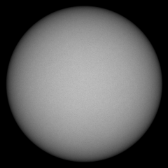 Image of Sun's photosphere