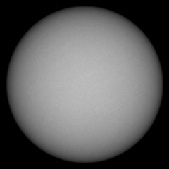 Image of Sun's photosphere