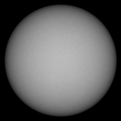 Image of Sun's photosphere