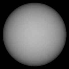 Image of Sun's photosphere