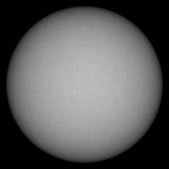 Image of Sun's photosphere