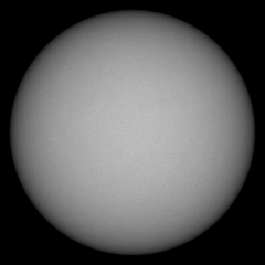 Image of Sun's photosphere