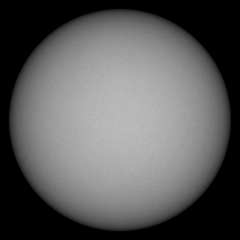 Image of Sun's photosphere