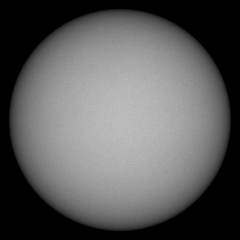 Image of Sun's photosphere