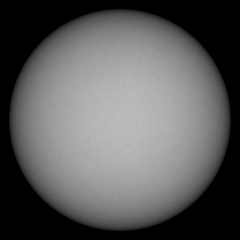 Image of Sun's photosphere