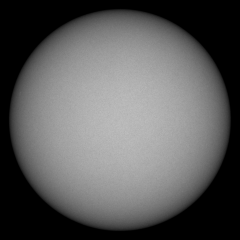 Image of Sun's photosphere