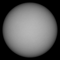 Image of Sun's photosphere