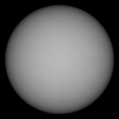 Image of Sun's photosphere