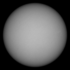 Image of Sun's photosphere