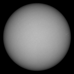 Image of Sun's photosphere