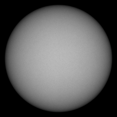 Image of Sun's photosphere