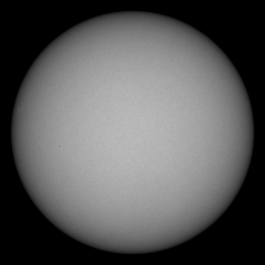 Image of Sun's photosphere