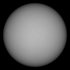 Image of Sun's photosphere