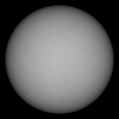 Image of Sun's photosphere