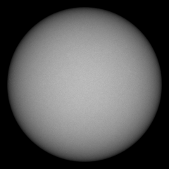 Image of Sun's photosphere