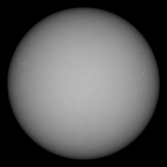 Image of Sun's photosphere