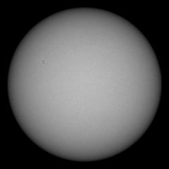 Image of Sun's photosphere