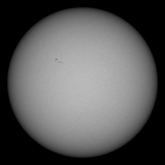 Image of Sun's photosphere