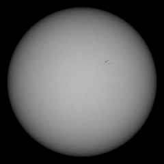 Image of Sun's photosphere