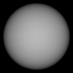 Image of Sun's photosphere