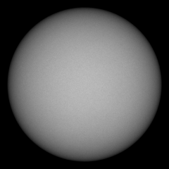 Image of Sun's photosphere