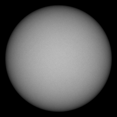 Image of Sun's photosphere