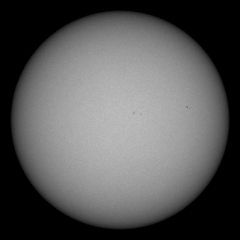 Image of Sun's photosphere