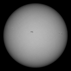 Image of Sun's photosphere