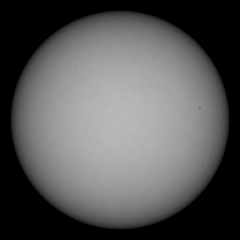 Image of Sun's photosphere