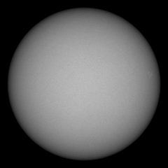 Image of Sun's photosphere