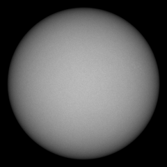 Image of Sun's photosphere