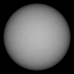 Image of Sun's photosphere