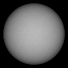 Image of Sun's photosphere