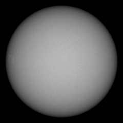 Image of Sun's photosphere