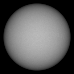 Image of Sun's photosphere