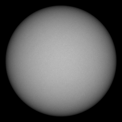 Image of Sun's photosphere