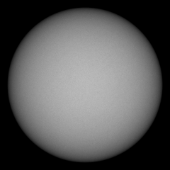 Image of Sun's photosphere