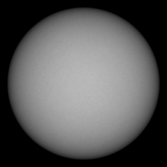 Image of Sun's photosphere