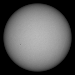 Image of Sun's photosphere