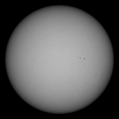 Image of Sun's photosphere