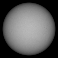 Image of Sun's photosphere