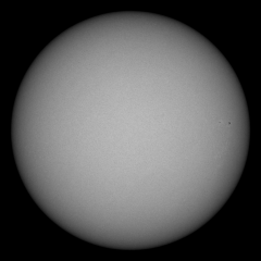 Image of Sun's photosphere