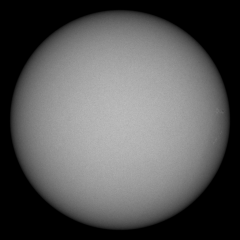 Image of Sun's photosphere