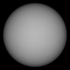 Image of Sun's photosphere