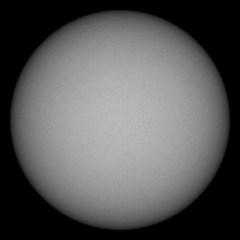 Image of Sun's photosphere