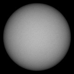 Image of Sun's photosphere