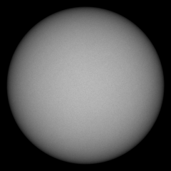 Image of Sun's photosphere