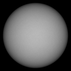 Image of Sun's photosphere