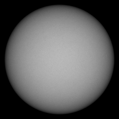 Image of Sun's photosphere